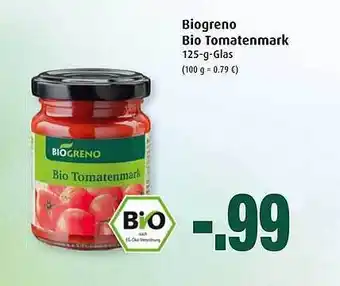 Markant Markt Biogreno Bio Tomatenmark Angebot