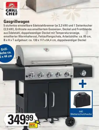 Meyer's Frischemarkt Grill Chef Gasgrillwagen Angebot