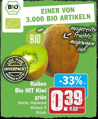 HIT Italien Bio Hit Kiwi grün Angebot