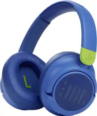 Conrad JBL Harman JR 460NC  Kinder Over Ear Kopfhörer Bluetooth®, kabelgebunden  Blau Noise Ca... Angebot