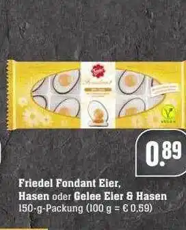 Scheck-in-Center Friedel Fondant Eier, Hasen Oder Gelee Eier & Hasen Angebot