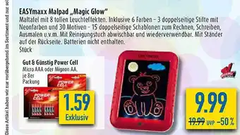 diska Easymaxx Malpad „magic Glow” Angebot