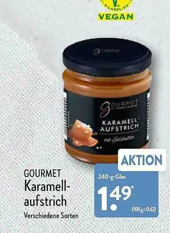 Aldi Nord Gourmet Karamellaufstrich Angebot