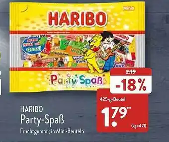 Aldi Nord Haribo Party-spaß Angebot