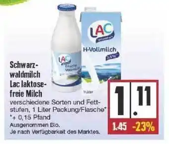 Edeka Schwarzwaldmilch Lac Laktosefreie Milch Angebot