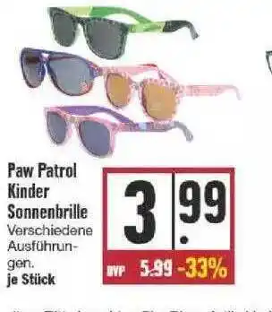 Edeka Paw Patrol Kinder Sonnenbrille Angebot