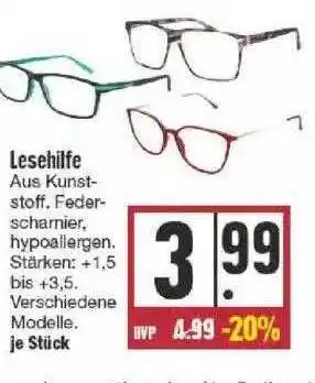 Edeka Lesehilfe Angebot