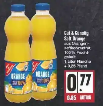 Edeka Gut & Günstig Saft Orange Angebot