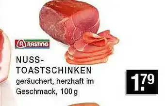 Edeka Zurheide Rasting Nuss- Toastschinken Angebot