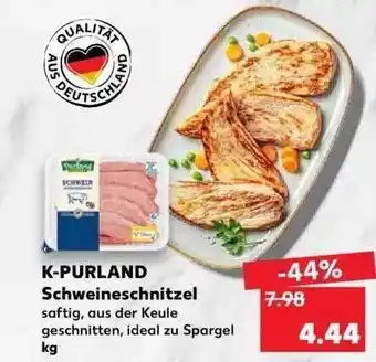 Kaufland K-purland Schweineschnitzel Angebot