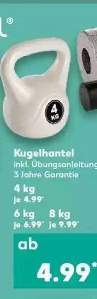 Kaufland Kugelhantel Angebot