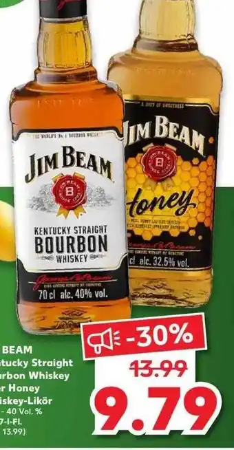 Kaufland Jim Beam Bourbon Oder Honey Angebot