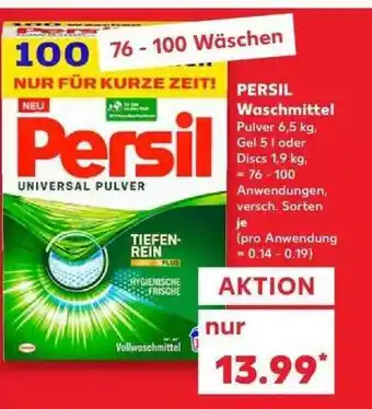 Kaufland Persil Waschmittel Angebot