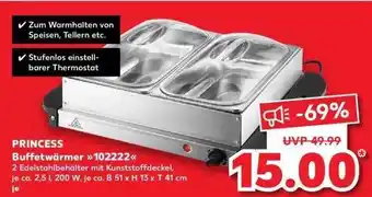 Kaufland Princess Buffetwärmer „102222“ Angebot