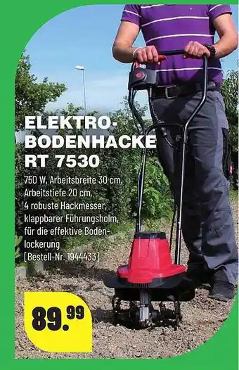 Leitermann Baumarkt Elektro-bodenhacke Rt 7530 Angebot