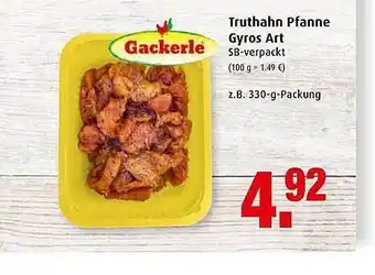 Markant Markt Gackerle Truthahn Pfanne Gyros Art Angebot