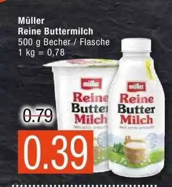 Marktkauf Müller Reine Buttermilch Angebot