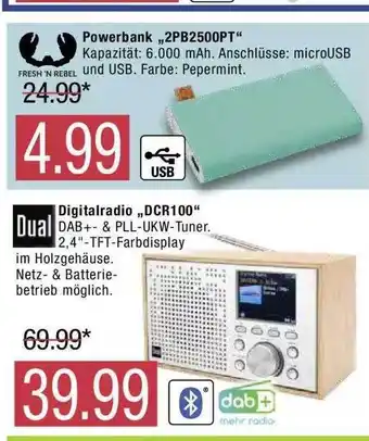 Marktkauf Powerbank „2PB2500PT” Angebot