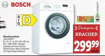 Marktkauf Waschmaschine „waj280v2” Bosch Angebot