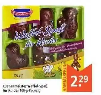 Marktkauf Kuchenmeister Waffel-spaß Für Kinder Angebot