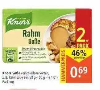 Marktkauf Knorr Soße Angebot