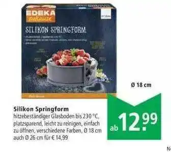 Marktkauf Silikon Springform Angebot