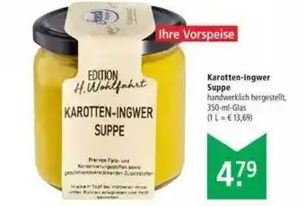 Marktkauf Karotten-ingwer Suppe Angebot