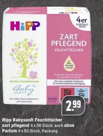 Scheck-in-Center Hipp Babysanft Feuchttücher Zart Pflegend Auch Ohne Parfum Angebot