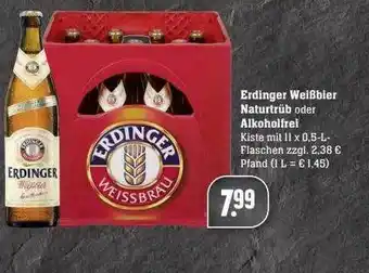 Scheck-in-Center Erdinger Weiẞbier Naturtrüb Oder Alkoholfrei Angebot