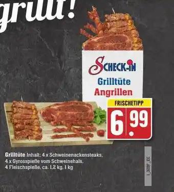 Scheck-in-Center Grilltüte Angrillen Angebot