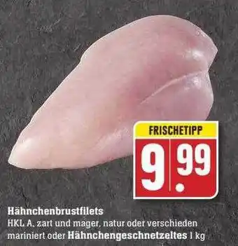 Scheck-in-Center Hähnchenbrustfilets Angebot