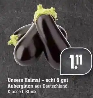 Edeka Unsere Heimat Auberginen Angebot