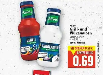 E-Center Knorr Grill- Und Würzsaucen Angebot