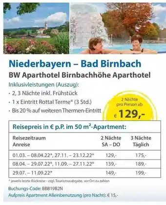 Edeka Niederbayern - Bad Birnbach Angebot