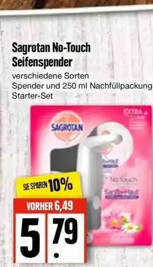 Edeka Sagrotan No-touch Seifenspender Angebot