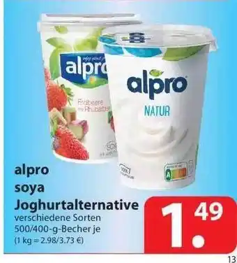 Famila Nord Ost Alpro Soya Joghurtalternative Angebot