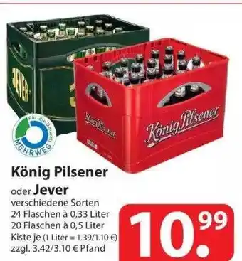 Famila Nord Ost Konig Pilsener Oder Jever Angebot