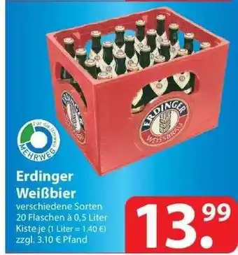 Famila Nord Ost Erdinger Weißbier Angebot