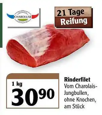 Globus Rinderfilet Angebot