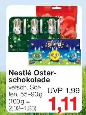 Jawoll Nestlé Oster-schokolade Angebot