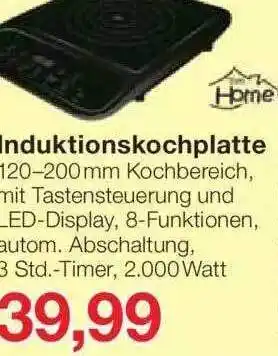 Jawoll Induktionskochplatte Angebot