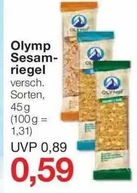 Jawoll Olymp Sesam-riegel Angebot