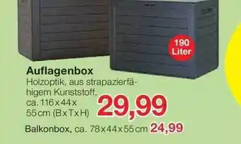 Jawoll Auflagenbox Angebot