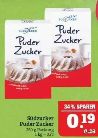 Marktkauf Südzucker Puder Zucker Angebot