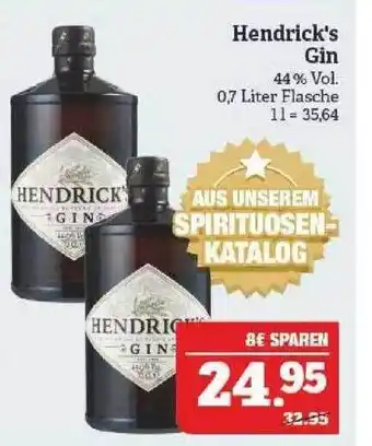 Marktkauf Hendrick's Gin Angebot