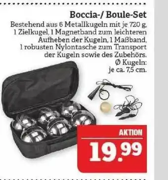 Marktkauf Boccia- Boule-set Angebot