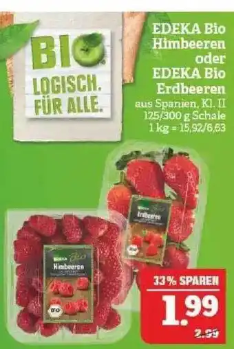 Marktkauf Edeka Bio Himbeeren Oder Edeka Bio Erdbeeren Angebot