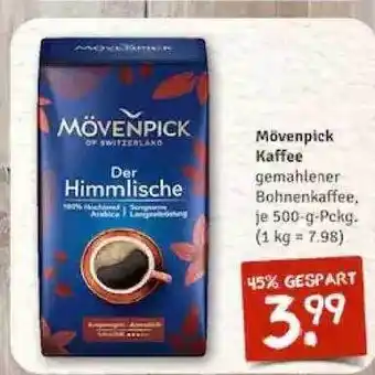 nahkauf Mövenpick Kaffee Angebot