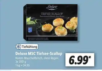 Lidl Deluxe Msc Tiefsee-scallop Angebot