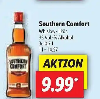 Lidl Southern Comfort Whiskey-likör Angebot